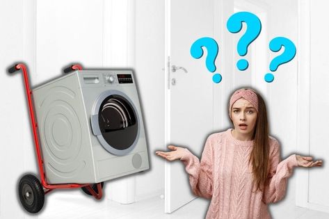 Find out where to put a tumble dryer in a small house, and how it depends on the type of tumble dryer you have. Tumble Dryer In Bedroom, Small House Living, Very Small Bathroom, Hidden Spaces, Attractive Clothing, Laundry Tips, A Small House, Wash Clothes, Dryer Vent