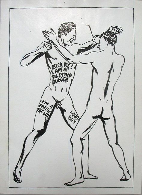 Ray Pettibon, Raymond Pettibon, Destroyed T Shirt, Weird Girl, Artist Collective, The Burning, Gig Posters, Best Funny Videos, Drawing Reference