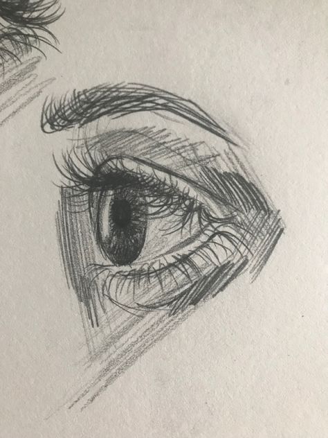 Male Side Eyes Drawing, Eye Drawing From The Side, Realistic Side Eye Drawing, Eye From Side Drawing, Side Profile Reference Realistic, Lip Side Profile Drawing, Eye Drawing Profile, Side Eyes Sketch, Tear Art Reference