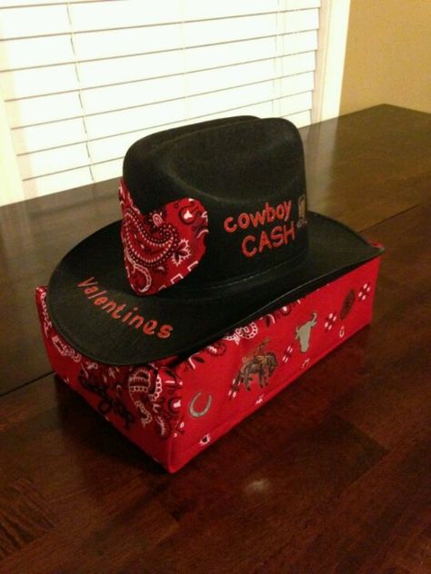 Cowboy Valentines Boxes, Valentines 2024, Cowboy Valentines, Valentines Box, Western Birthday Party, Cowboy Gifts, Western Birthday, Valentine Day Boxes, Cowboy Theme