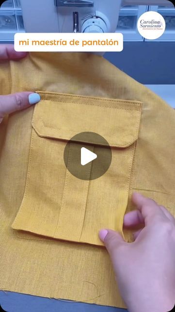 How To Sew A Pocket, Diy Pockets, Pocket Sewing, Cargo Pocket, Bolivia, Sewing Techniques, Sewing Clothes, Nicaragua, Fall Crafts