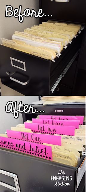 School Secretary Office, Teacher Organizer, Organize Paperwork, Filing Cabinet Organization, Teacher Files, Work Cubicle, School Secretary, Office Organization At Work, Diy Organizer