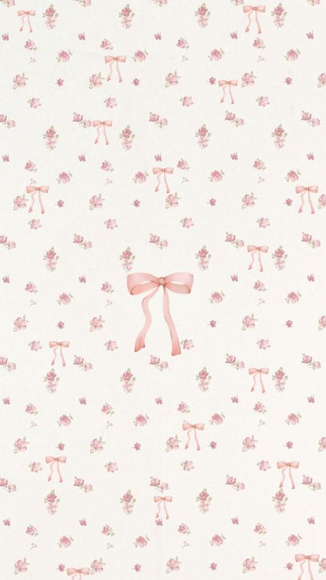 #coquette #wallpaper #pink #flowers #bows #cute #aesthetic Bow Wallpaper Iphone, Pink Wallpaper Kawaii, Impressive Wallpaper, Pink Wallpaper Laptop, Wallpaper Coquette, Pink Wallpaper Ipad, Phone Wallpapers Vintage, Coquette Wallpaper, Cute Home Screen Wallpaper