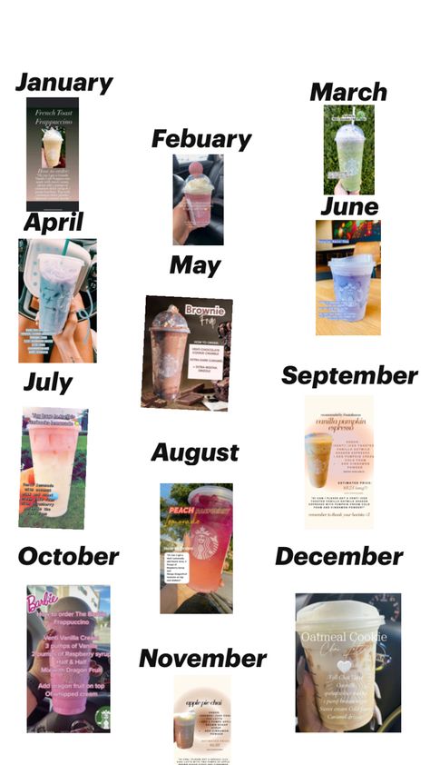 Starbucks Secret Menu Recipes, Your Birth Month Your, Iced Starbucks Drinks, Menu Recipes, Starbucks Secret Menu Drinks, Starbucks Secret, Dark Caramel, Starbucks Drink, Starbucks Secret Menu