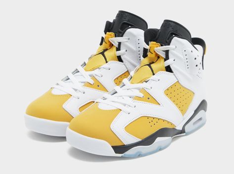 Air Jordan 6 Yellow Ochre CT8529-170 All Jordans, Tinker Hatfield, White Jordans, 2024 Color, Jumpman Logo, Yellow Ochre, February 3, Air Jordan 6, January 2024