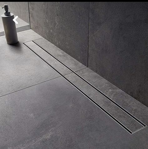 Linear Drain Shower, London Bathroom, Kaufmann House, Linear Shower Drain, Bedroom Pop Design, Drain Tile, Elegant Kitchen Design, Beautiful Bedroom Decor, Linear Drain