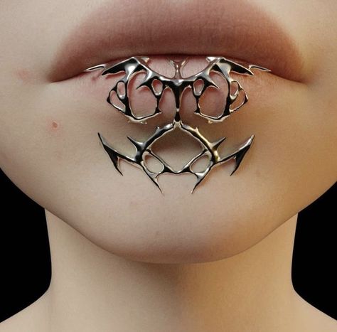 Cyberpunk Piercing, Dope Jewelry, Futuristic Fashion, Mode Inspo, Fantasy Jewelry, Diy Schmuck, Body Mods, Jewelry Inspo, Mode Inspiration