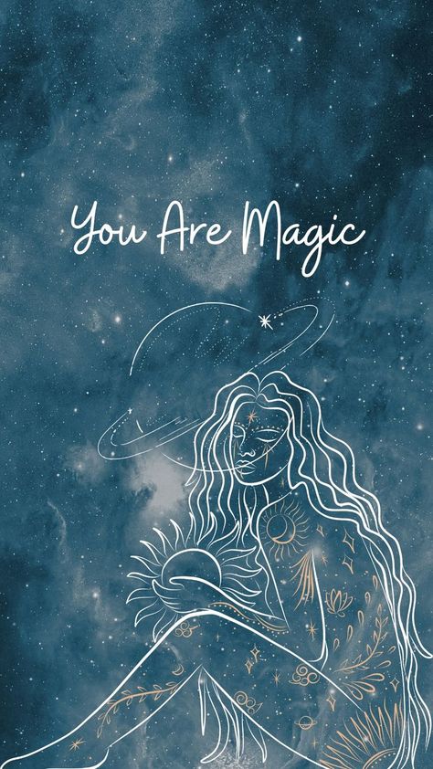 Spirituality Aesthetic Wallpaper Iphone, Meditation Iphone Wallpaper, Tarot Phone Background, Spritual Wallpapers Meditation, Meditation Illustration Spirituality, Witch Wallpaper, Visual Board, Vision Board Inspiration, Motivational Phrases