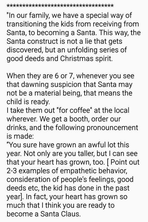 If your kid stops believing in Santa this year... - Album on Imgur Uppfostra Barn, Parenting Done Right, Future Mom, How To Turn, Raising Kids, Family Traditions, Future Kids, Kids Parenting, Christmas Traditions