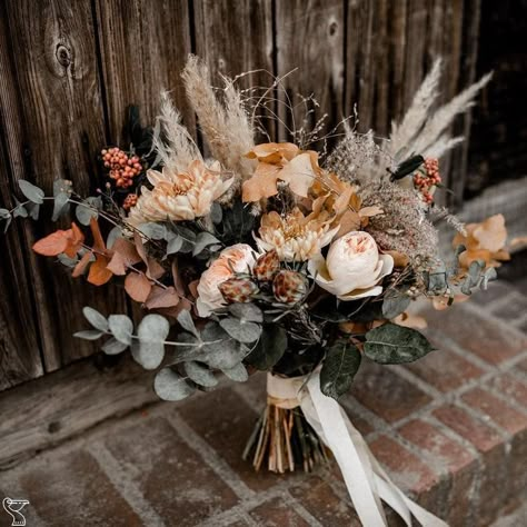 Boda Diy, Fall Wedding Bouquets, Fall Wedding Flowers, Wedding Mood, Bride Bouquets, Bridal Flowers, Wedding Themes, Boho Wedding, Bridal Bouquet