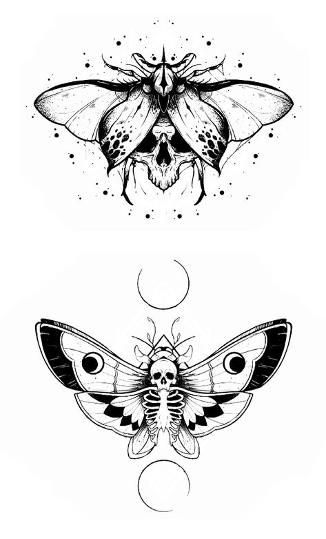 Tattoos Neo Traditional, Tattoo With Skull, Tattoo Skeleton, Neo Traditional Tattoos, Tattoos Japanese, Moth Tattoo Design, Shin Tattoo, Native Tattoos, Knife Tattoo