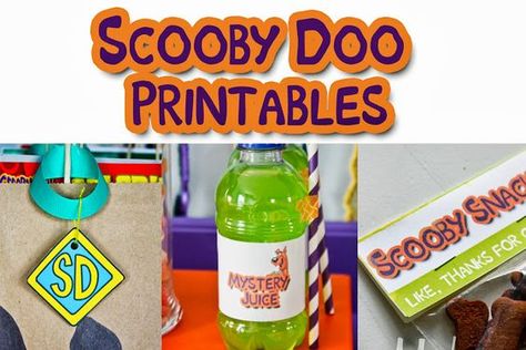 vixenMade: Free Printable Friday: Scooby Doo Printables Scooby Doo Collar Printable, Scooby Doo Printables, Scooby Doo Theme, Scooby Doo Birthday Party Ideas, Scooby Doo Halloween Party, Scooby Halloween, Scooby Doo Games, Scooby Doo Birthday Cake, Spooky Island