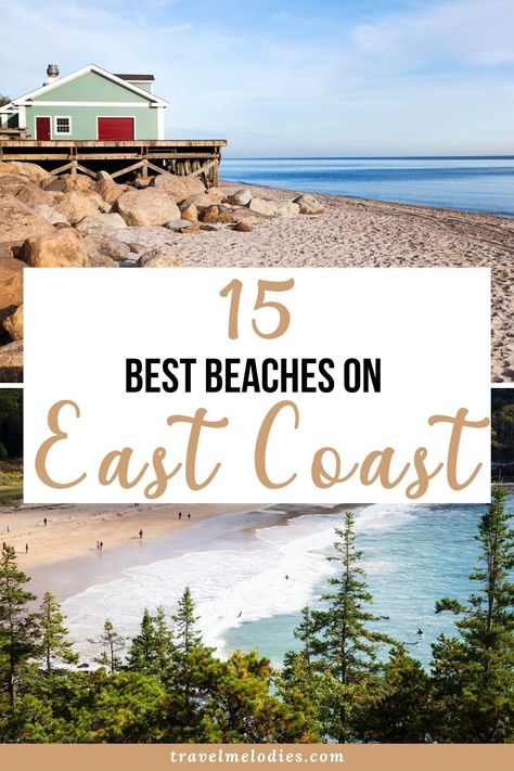 East Coast Beach Towns, East Coast Beach Aesthetic, East Coast Summer Vacation, Best East Coast Vacations, East Coast Vacation Ideas, East Coast Beach Vacation, Sdg Goals, East Coast Travel Destinations, Best East Coast Beaches