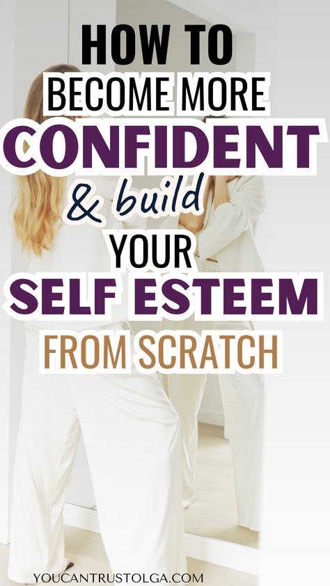 How to Improve Self Esteem Tips. building self esteem | high self esteem | low self worth | self improvement tips on how to better yourself | improving self esteem activities | know your worth | personal improvement | how to love yourself | tips to improve self esteem | self confidence tips | how to become confident | building confidence | confident woman | personal development goals Gain Confidence Self Esteem Tips, How To Improve Self Esteem, How To Build Self Esteem, Negative Core Beliefs, Improve Self Esteem, High Self Esteem, Build Self Esteem, How To Become Confident, Personal Development Goals