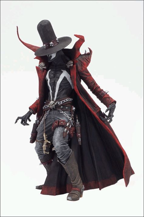 Cowboy Spawn Gunslinger Spawn, Spawn Toys, Animation Drawing Sketches, Spawn Comics, Todd Mcfarlane, Western Comics, Mcfarlane Toys, Image Comics, Animated Drawings