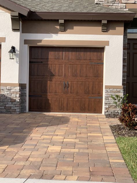 Amarr Heritage Walnut Exterior Remodel, Garage Door, Garage Doors, Walnut, Garage, Exterior, Outdoor Decor, Home Decor, Home Décor