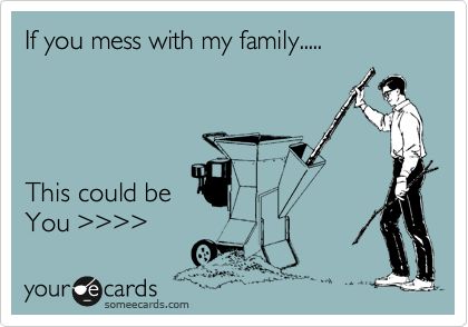 If you mess with my family..... This could be You >>>>. Mess With My Family Quotes, My Family Quotes, Mommy Quotes, Dont Mess With Me, Sassy Pants, You Have Been Warned, Funny Family, Perfect Word, Family Bonding