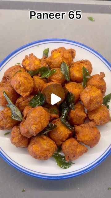 Anusrikanth on Instagram: "Paneer 65 Recipe   #paneer #paneer65 #simplerecipes #quickrecipes #tastyfood #snacktime #followｍe #instafood" Paneer 65 Recipe, Paneer Recipes Snacks, Paneer 65, Paneer Snacks, Paneer Dishes, Paneer Recipes, Paneer, Side Dishes, Snack Recipes