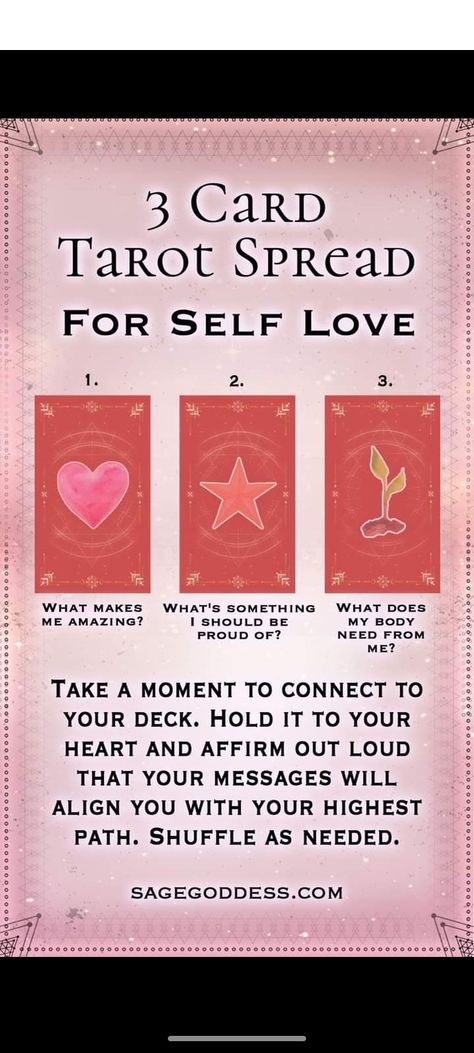 Self Love Tarot, Love Tarot, Tarot Spreads, Out Loud, Spreads, Self Love, Hold On, Take That, In This Moment