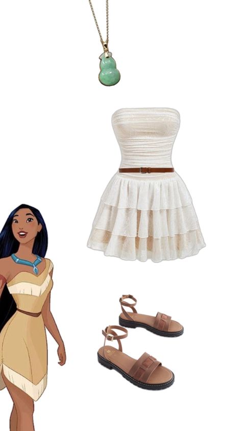 Disney Princess Inspired Outfits, Disney Bound Outfits Casual, Disney Trip Outfits, Princess Inspired Outfits, Easy Diy Costumes, Disney Bound Outfits, Trip Outfits, Princess Inspired, Princesa Disney