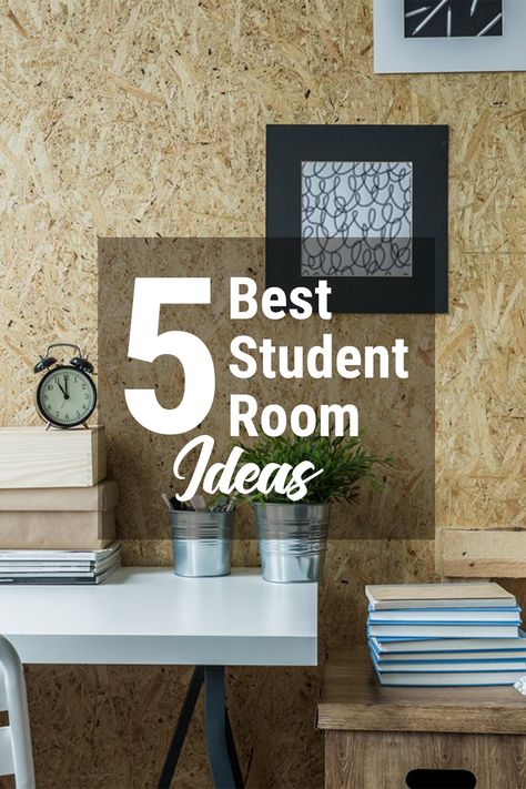 Every student who has to move to a new place to study faces accommodation challenges. Now we all know about the tons of problems in regards to student housing. However, one of the major problems that often gets overlooked is the size of living quarters, which are usually quite small. These student room ideas will help them make the most out of any small spaces and make it feel more like home! Student Room Ideas University Small, Small Bedroom Ideas Student, Student Flat Ideas, Student Living Room Ideas, Student Flat Decor, Hostel Room Decor Ideas Small Spaces, Student Room Ideas Small, Student Accommodation Room Ideas, Student House Decor