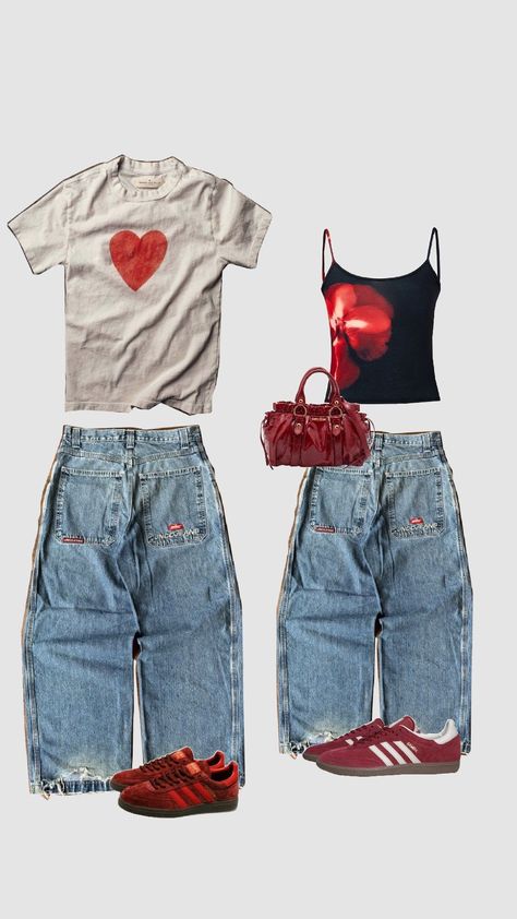 Adam Sandler Outfits For Women, Couple Outfits Streetwear, 2000s Streetwear, Outfits Streetwear, Outfit Collage, Adam Sandler, Outfit Women, Couple Outfits, Streetwear Fashion