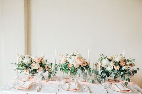 Peach Wedding at Brookend Green Farm - Vicinity Weddings Peach Colour Palette, White Colour Palette, Peach Wedding Decorations, Peach Color Palettes, Romantic Wedding Colors, Wedding Color Schemes Spring, Elegant Theme, White Wedding Theme, Green Farm