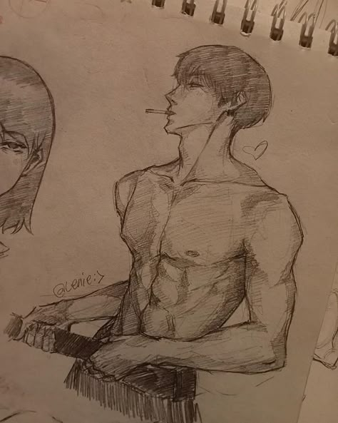 Hot Doodle Art, Sketch Ideas Boy, Easy Man Drawing, Mens Body Drawing, Abs Sketch Male, How To Draw Men Bodies, Man Reference Drawing, Boy Body Drawing, How To Draw Boys