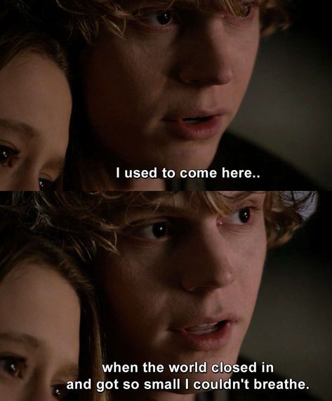 Ahs Quotes, Ahs Tate, Violet And Tate, American Horror Story Quotes, Tate London, Aesthetic Horror, Evan Peters American Horror Story, Tate And Violet, American Horror Story 3