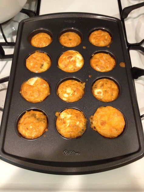 Inspired by Emily Bites  Buffalo Chicken Cupcakes  (but not ready for wonton wrappers) and Eggface's famous  bites  (but, alas, no buffalo c... Gastric Recipes, Vsg Meals, Vsg Diet, Gastric Surgery, Bariatric Recipes Sleeve, Pureed Food, Gastric Bypass Recipes, Vsg Recipes, Sleeve Recipes