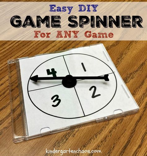 Make Your Own Interchangeable Game Spinner Diy Game Spinner, Diy Spinner Wheel, Diy Spinner, Game Spinner, Teaching Subtraction, Spinner Games, Spinners Diy, Make Your Own Game, Hostess Cupcakes