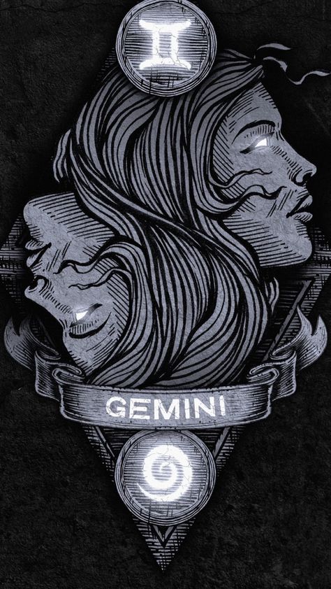 Zodiac Gemini Art, Gemini Images, Taurus Wallpaper, Gemini Wallpaper, Gemini Zodiac Tattoos, Zodiac Signs Pictures, Whats Wallpaper, Gemini Art, Sagittarius Moon