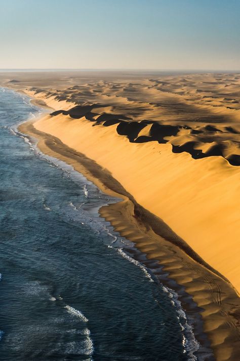 Namibia Desert Photography, African Desert Landscape, Namibia Desert And Sea, Namibia Aesthetic, Namibia Photography, Namibian Desert, Africa Aesthetic, Namibia Desert, Skeleton Coast