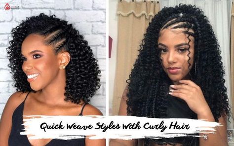 Are you looking for some inspiration for your next quick weave styles with curly hair? Look no further! In this blog post, we'll be exploring some fantastic and trendy quick weave styles that are perfect for those with naturally curly hair. Styles With Curly Hair, Curly Hairstyles Quick, Hairstyles Quick Weave, Quick Weave Curly, 27 Piece Quick Weave, Weave Ideas, Curly Sew In, Quick Weave Styles, Jheri Curl