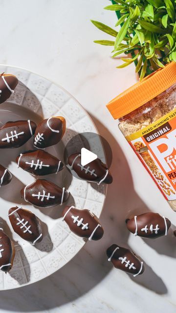 PBfit® on Instagram: "Up your Super Bowl snack game with an unbeatable PBfit Protein Game Day Buckeye Recipe!🏈 It’s cute, tasty, and the perfect addition to your game day spread! Find the recipe in our bio and let us know who you are rooting for this Super Bowl Sunday!🥜🧡" Buckeye Recipe, Super Bowl Snack, Buckeyes Recipe, Game Snacks, Superbowl Snacks, Super Bowl Sunday, Know Who You Are, Healthy Desserts, Super Bowl