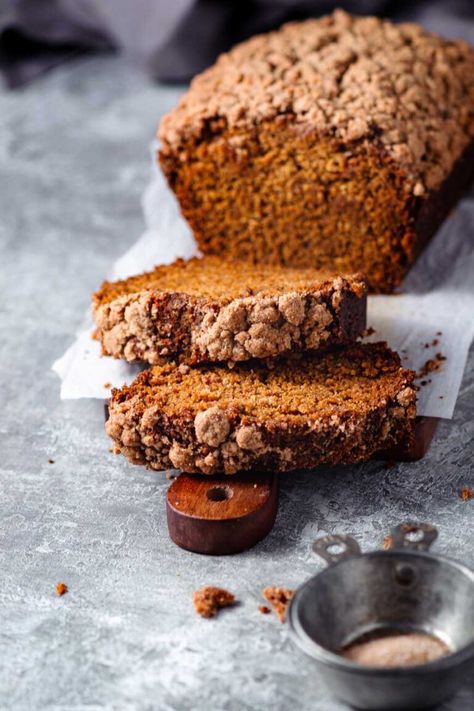 Snickerdoodle Pumpkin Bread (Vegan) - thank you berry much Pumpkin Nut Bread, Pumpkin Bread Muffins, Vegan Thanksgiving Dessert, Vegan Food Photography, Vegan Pumpkin Bread, Vegan Egg Substitute, Dairy Free Cream, Vegan Thanksgiving Recipes, Egg Free Recipes