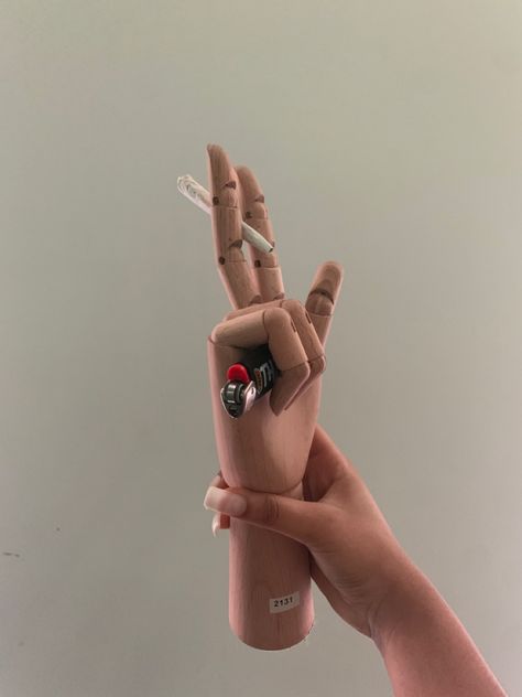 Wood Mannequin Hand, Joint, Custom Lighter Hand Holding Lighter Reference, Holding A Lighter Reference, Holding Lighter Reference, Hand Holding Lipstick, Hand Holding Lighter, Holding Ciggerate Reference, Lighter Paintings Ideas, Holding Lighter, Comic Help