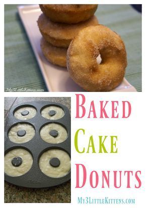 These Baked Cake Donuts Recipe is not only an easy recipe, but it is perfect for any occasion. Can you say absolutely delicious? Cake Donut Recipe Baked, Cake Doughnuts Recipe, Homemade Baked Donuts, Baked Doughnut Recipes, Cake Doughnuts, Cake Donuts Recipe, Donut Pan, Easy Donut Recipe, Easy Donuts