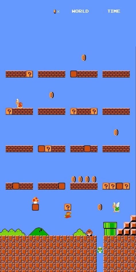 Mario Scene, Mario Bros Wallpaper, Apple Iphone Wallpaper Hd, Pixel Art Background, Iphone Wallpaper Hipster, Funny Iphone Wallpaper, Super Mario Art, Nintendo Art, Cute Pastel Wallpaper