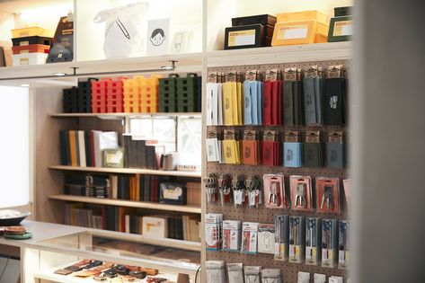 HIGHTIDE's First U.S. Stationery Shop Will Inspire You to Tidy Up Your IRL Desktop Stationery Shops, Japanese Stationery Store, Stationary Shop, Desk Essentials, Japanese Stationery, Stationery Store, Stationery Shop, Japanese Crafts, Tidy Up