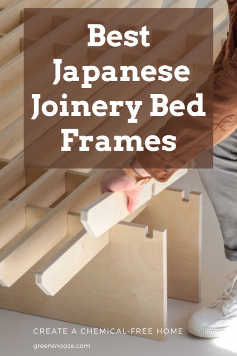 natural wood bed grames, japanese joinery beds, wooden beds, korean bedroom, japanese bedroom Build Bed Frame, Japanese Bed Frame, Japanese Platform Bed, Japanese Style Bed, Japanese Carpentry, Japanese Bed, Japanese Joinery, Modern Bed Frame, Asian Furniture