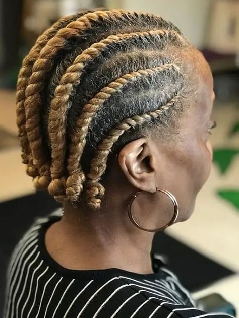 Twist Hairstyles: 26 Chic Ideas for the Stylish Woman Flat Twist On Short Natural Hair, Flat Twist Short Natural Hair, Simple Flat Twist Hairstyles, Twist Out On Medium Length Natural Hair, Twist Styles For Black Women, Twist Hairstyles For Women, How To Flat Twist, Twist Natural Hair, Natural Hair Flat Twist