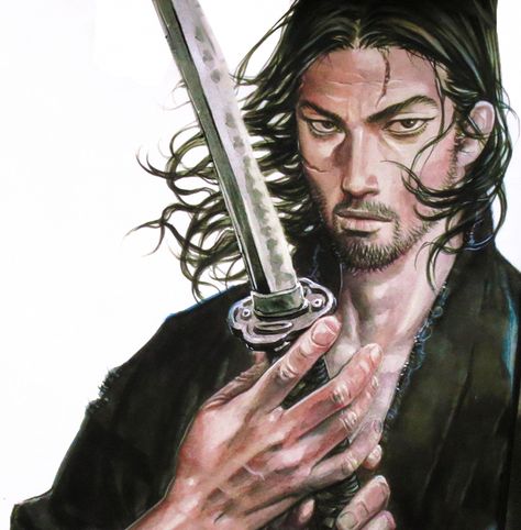 Samurai Pfp, Vagabond Musashi, Boichi Manga, Miyamoto Musashi Art, Musashi Miyamoto, Ronin Samurai, Takehiko Inoue, Inoue Takehiko, Poses Manga