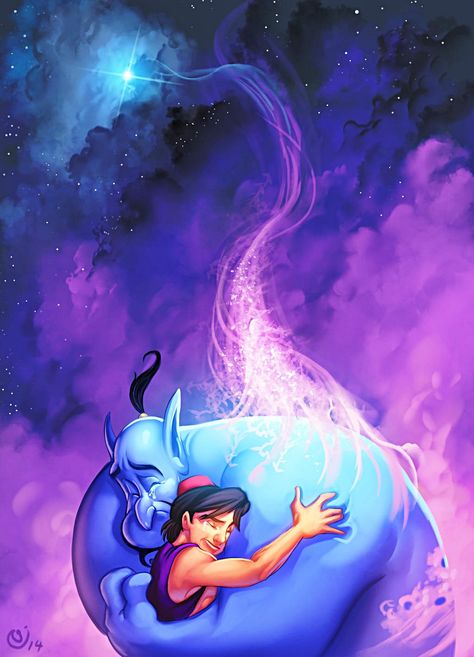 Disney Amor, Animation Disney, Film Disney, Art Disney, Disney Aladdin, Robin Williams, Disney Lover, Disney Kids, Disney Dream