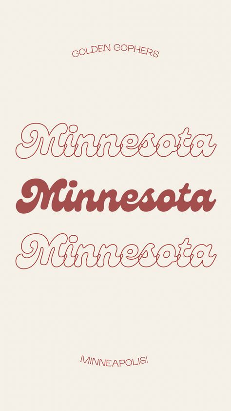 Minnesota Gophers Wallpaper, Gopher Aesthetic, University Of Minnesota Aesthetic, Minnesota Wallpaper, Row The Boat, College Vibes, Ipad Homescreen, Minnesota Gophers, Dorm Inspo