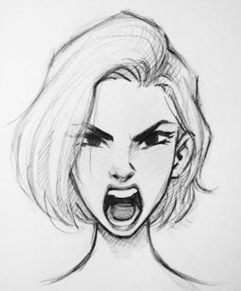 Short Hair Drawing, 얼굴 드로잉, Girl Drawing Sketches, 얼굴 그리기, Soyut Sanat Tabloları, Face Sketch, Arte Sketchbook, Pencil Art Drawings, Art Drawings Sketches Simple