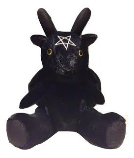 Mary Core, Baphomet Plush, Silly Plushies, Haunted Dolls, Cute Stuffed Animals, Childhood Toys, Dark Fashion, First Baby, Barbie Dolls