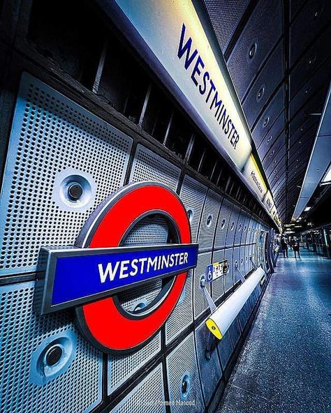 Underground Station, London Underground, London Love, Westminster, Graphic Card, Neon Signs, Neon, London, On Instagram