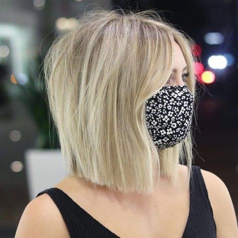 Dark Blonde Bobs, Short Hair With Curtain Bangs, Hair With Curtain Bangs, Geometric Hair Clip, Medium Length Hairstyles, Shaggy Bob, Tousled Hair, Shaggy Haircuts, Hair Adviser