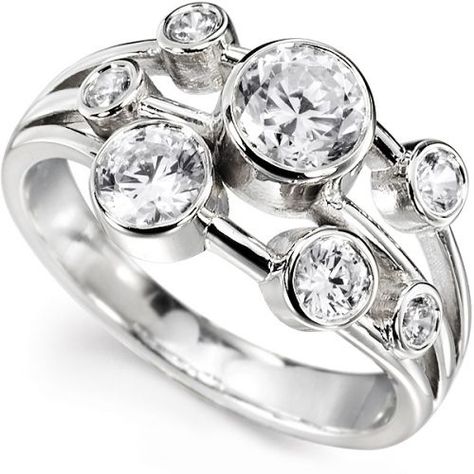 Diamond Bubble Ring, 1 Carat Diamond Ring, Diamond Fashion Jewelry, Bubble Ring, Ring Cluster, Stone Diamond Ring, Diamond Rings Design, Ruby Diamond Rings, Unique Diamond Rings